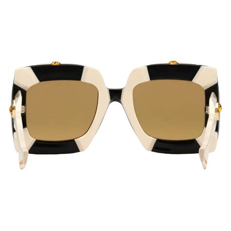 occhiali bianchi con swarovski gucci|da donna Gucci Eyewear .